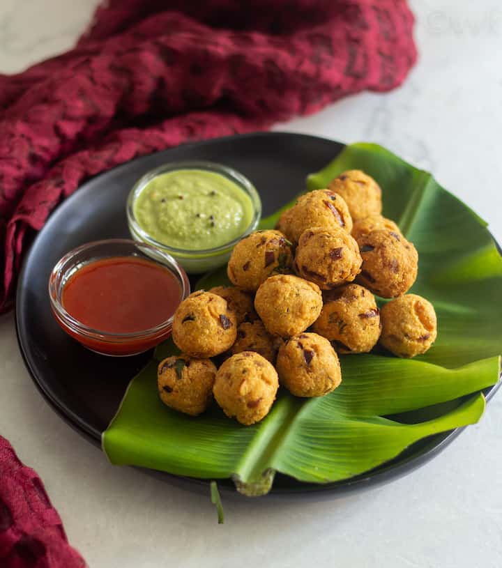 Madras pakora – South Indian fritters for catering in San Diego