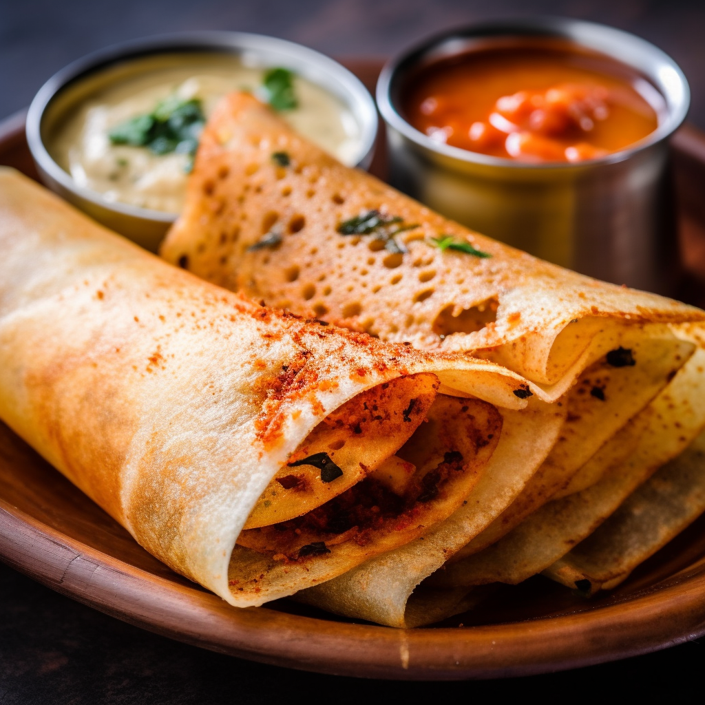 Masala dosa and paper dosa – South Indian meals in San Diego
