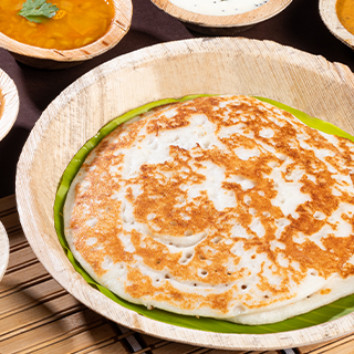 Onion and cheese uthappam – South Indian tiffin in San Diego