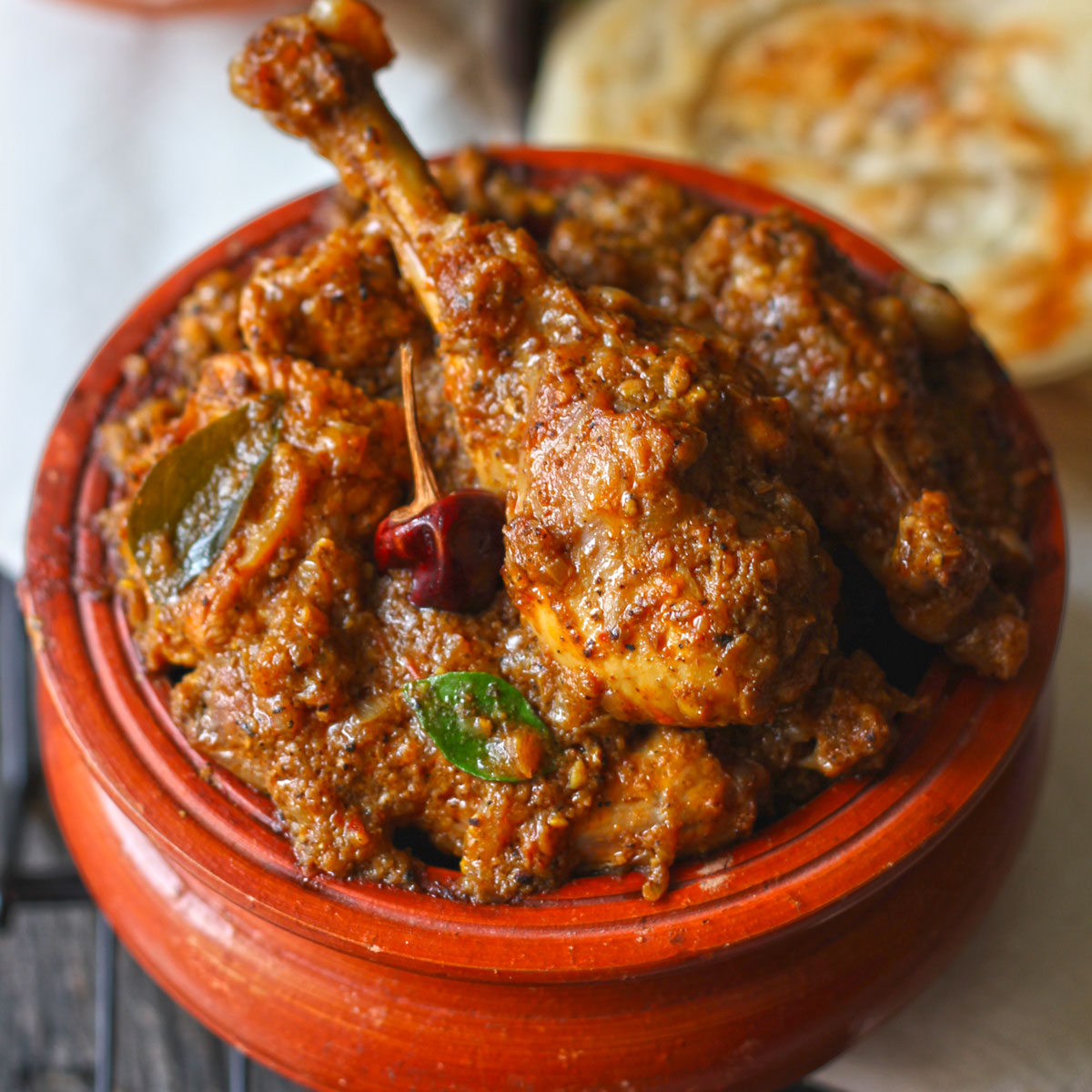 Spicy South Indian chicken curry – dine-in or catering in San Diego