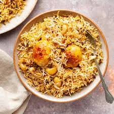 Veg and egg biryani – Indian rice meals for dine-in in San Diego